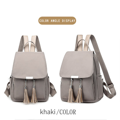 Women Backpack PU Oxford Shoulder Bag Handbags Rucksack School Backbag Travel