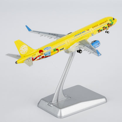 1:400 NGmodels Juneyao Airlines Airbus A321 B-9957 Airplane Diecast Plane Model