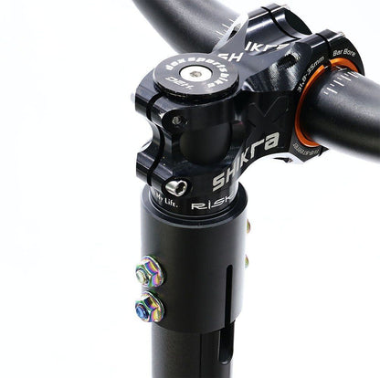 Aluminum Alloy Pole Swallow Bar Conversion Seat Electric Scooter Parts Accessory