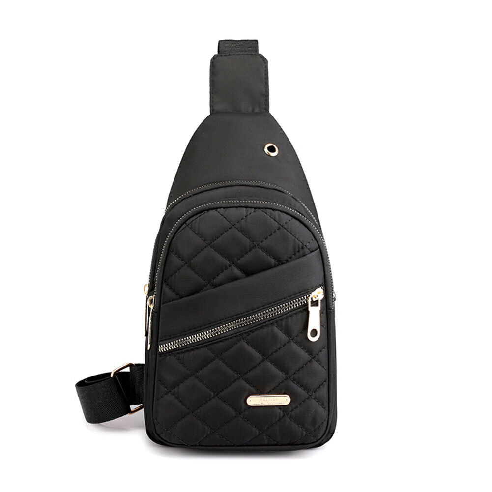 Fashion Womens Chest Pack Casual Shoulder Bag Crossbody Sling Small Back Pack US