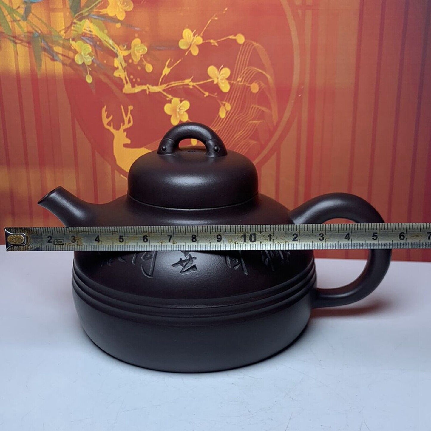 Vintage Chinese Yixing Purple Clay Teapot Zisha Ceremony Teaware Collection Rare