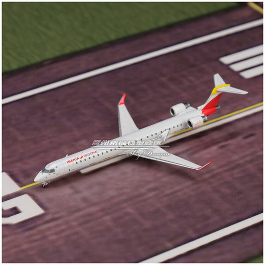 1:400 GeminiJets IBERIA Bombardier CRJ1000 Airplane Diecast Aircraft Plane Model