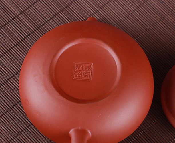 6.8oz Traditional Craft Antique Style Pot Red Clay Chinese Gongfu Tea Pot 200ml