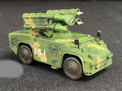 FLOZ CHINA HQ-7 Air defense missile system Digital green 1/72 Resin Tank Model