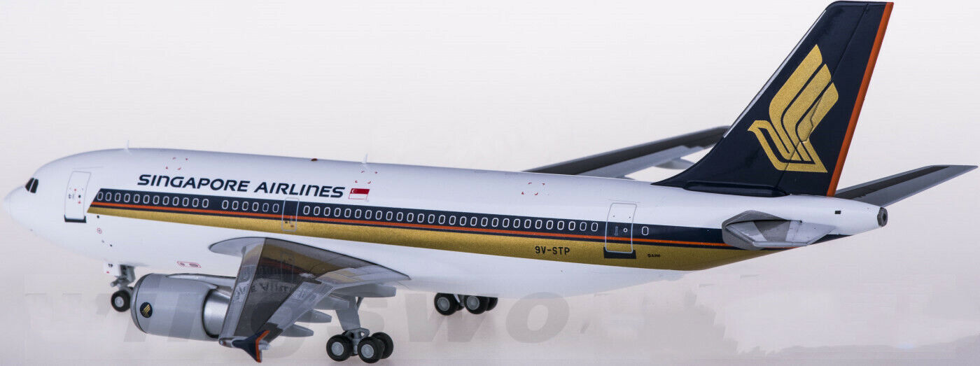 1:200 JC Wings SINGAPORE AIRLINES AIRBUS A310-300 Passenger Plane Diecast Model