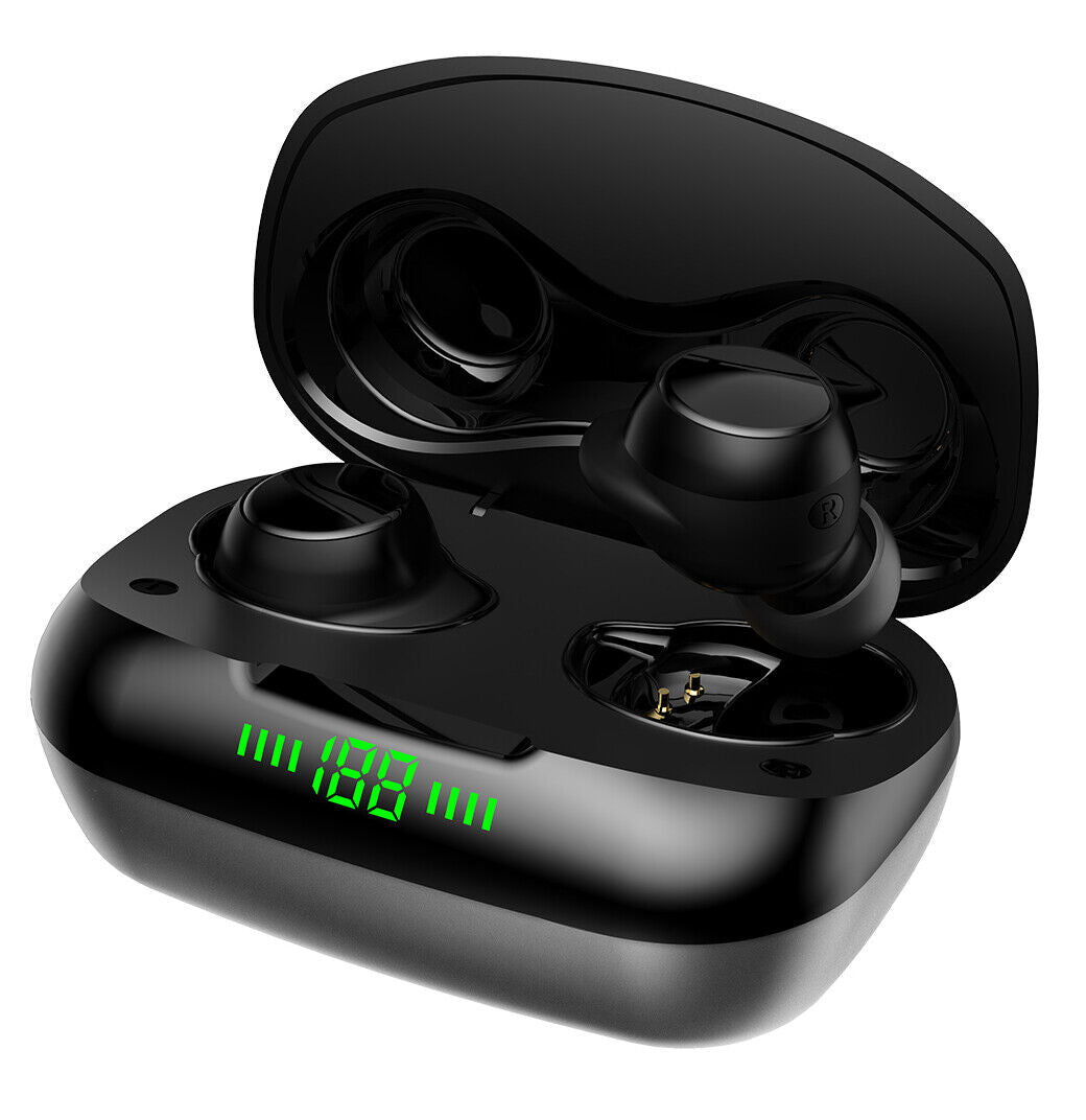 Bluetooth True Wireless Earbuds Earphone Headset Headphone Stereo Waterproof