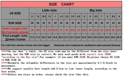 Kids Four-Wheel Roller Shoes PU Leather Sneakers