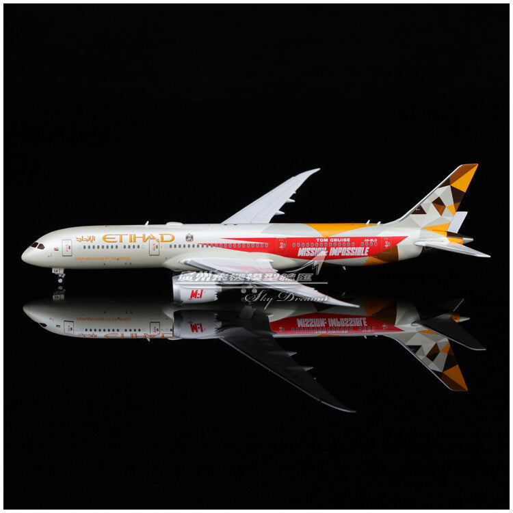 1:400 JC Wings ETIHAD BOEING 787-9 Passenger Airplane Diecast Aircraft Model
