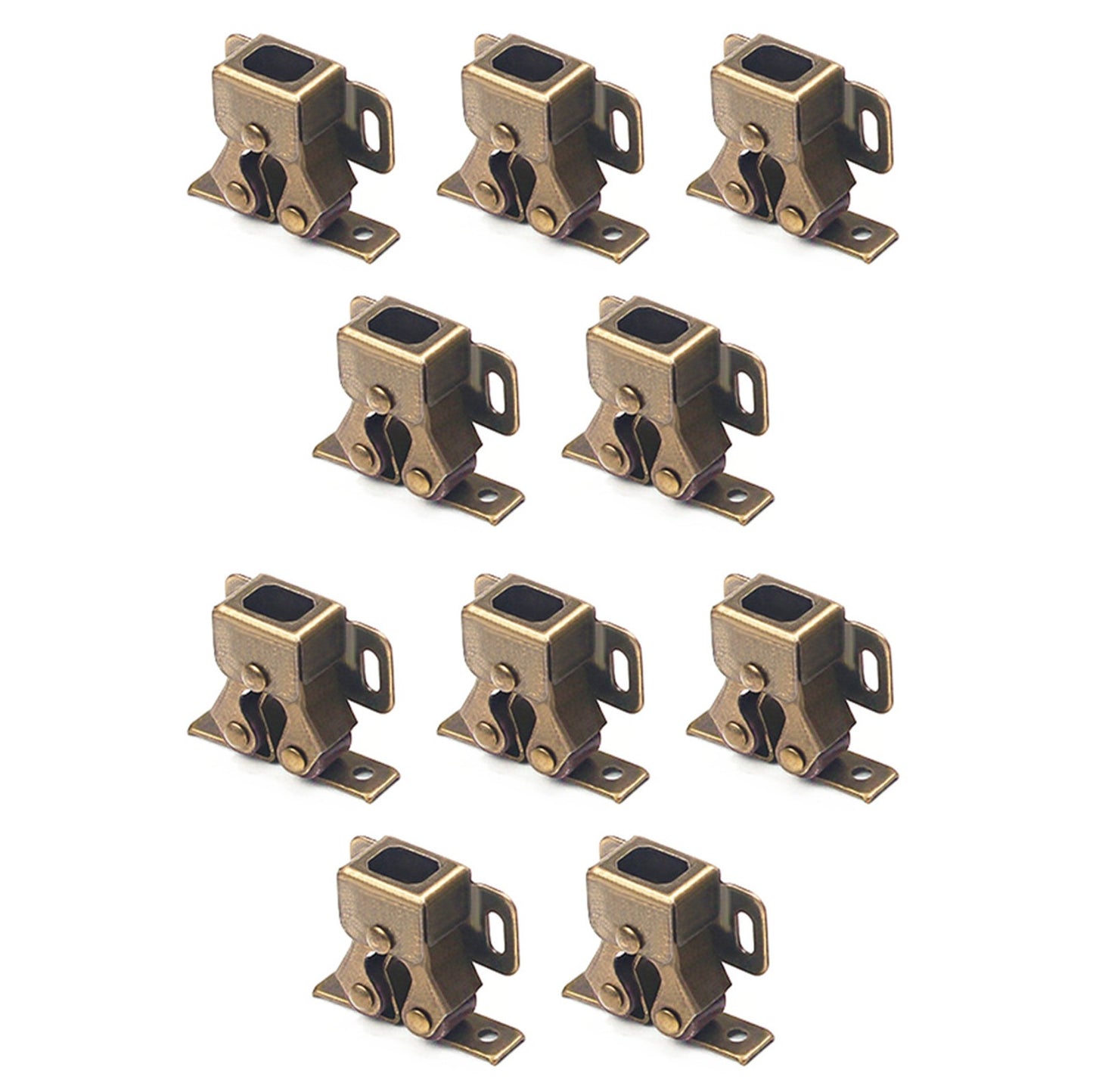 10 Pcs Roller Catch Lock Durable For Dressers/Doors/Cabinets Accessories yq