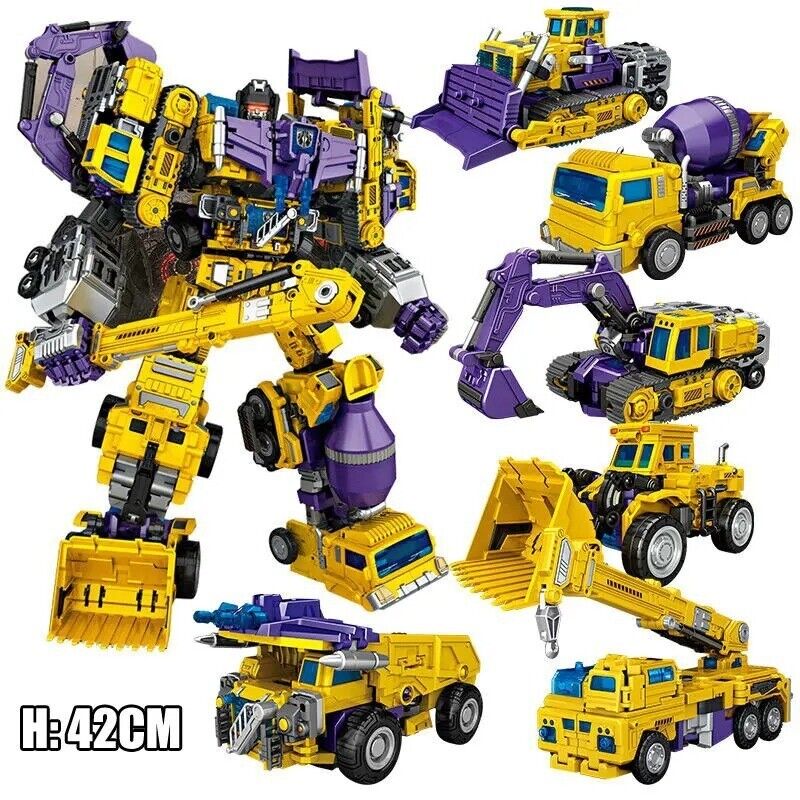 Set Nbk Oversized Devastator Transformation Gravity Builder Figure Toy Kids