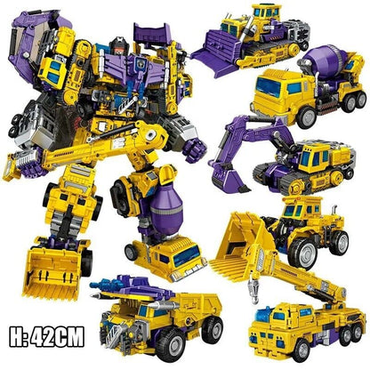 Set Nbk Oversized Devastator Transformation Gravity Builder Figure Toy Kids