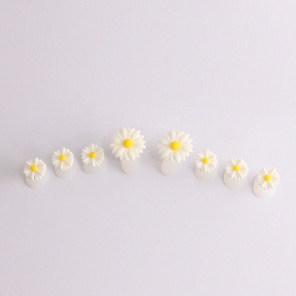 Nail Art Tools 8Pcs Soft Silicone Foot Finger Divider DIY Pedicure Toe Separator