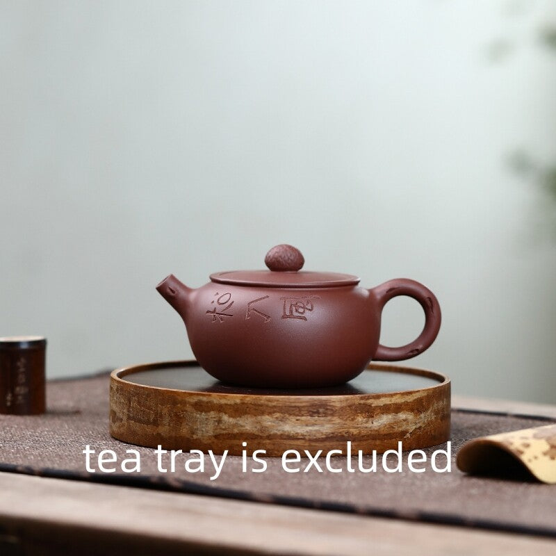 Handmade Tea Pot China Original Ore Real Yixing Zisha Dicaoqing Clay Marked Pots