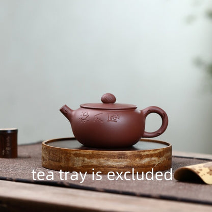 Handmade Tea Pot China Original Ore Real Yixing Zisha Dicaoqing Clay Marked Pots