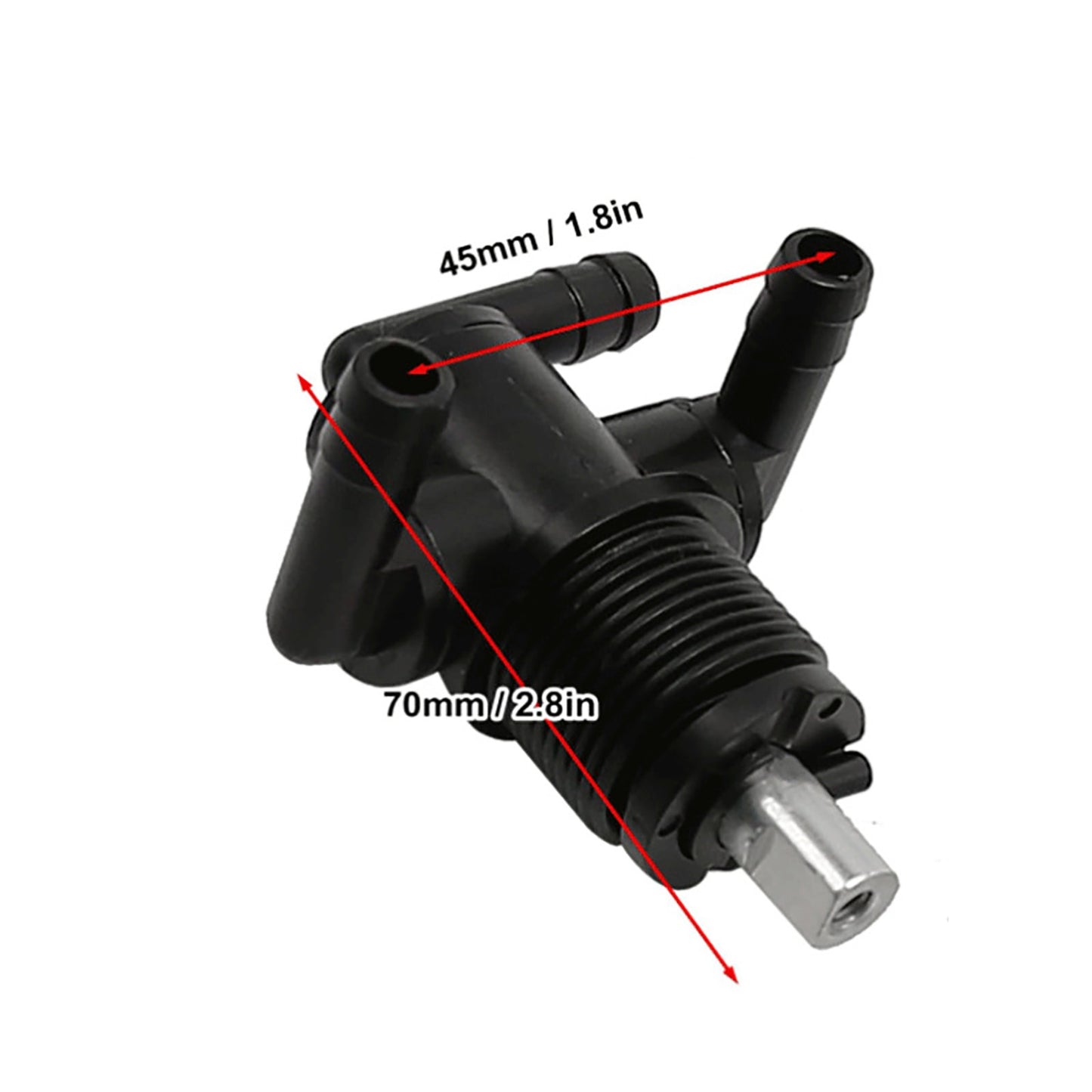 3-Way Fuel Shutoff Valve Petcock Kit For Polaris Sportsman/Magnum/Big Boss/Pro
