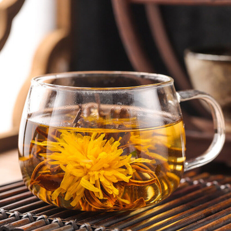 Golden Yellow Chrysanthemum Dian Hong Tea Black Tea Dragon Ball Tea 250g/8.8oz