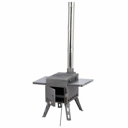 Titanium Alloy Wood Heating Stove Outdoor Ultralight Multipurpose Camping Tent