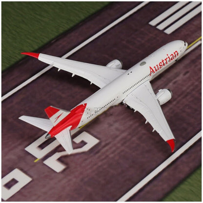 1:400 JC Wings Austrian Airlines Boeing 787-9 Airplane Diecast Aircraft Model