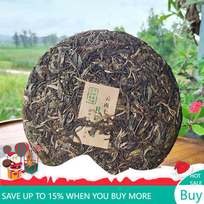 357g Chinese Pu-erh Tea Cake Raw Old Tree Pu'er Tea Health Care Yunnan Green Tea