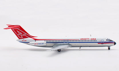 1:200 InFlight ANSETT-ANA McDonnell Douglas DC-9-30 Airplane Diecast Plane Model