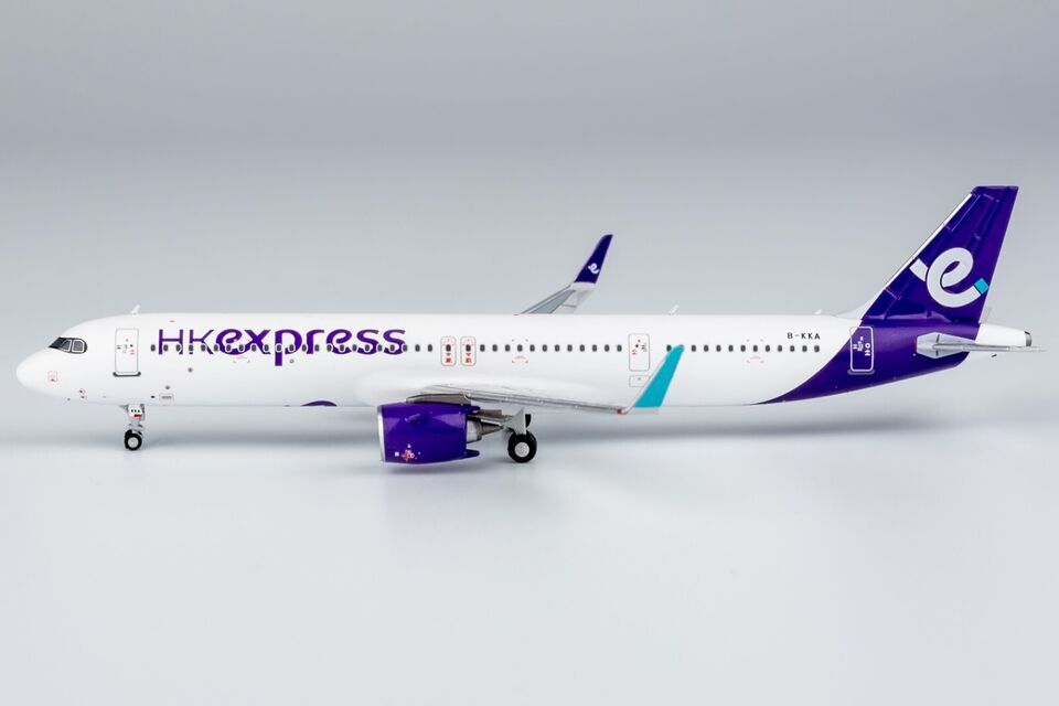 1:400 NG Model HK Express AIRBUS A321neo Passenger Plane Diecast Aircraft Model