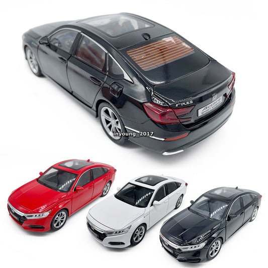 1/24 Honda Accord Model Car Metal Diecast Toy Vehicle Toys for Boys Kids Gifts
