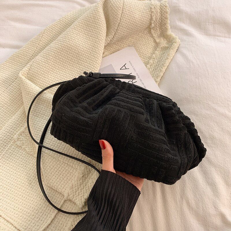 Nylon Single Shoulder Bag Fashion Cloud Bag Casual Handbag Messenger Bags Cover