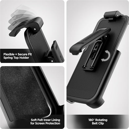 Belt Clip for Otterbox Case Iphone 17 Pro Max - Holster for Defender/Defender Pr