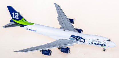 1:400 Hxmodels Boeing 747-8F N770BA Passenger Airplane Diecast Plane Model