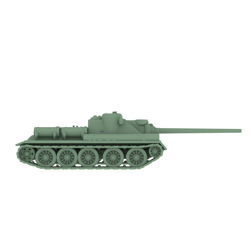 SSMODEL SS200753 1/200 Military Model Kit Soviet SU-100 Tank Destroyer