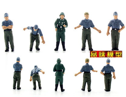 1/72 5Pcs German Karl Gun Vehicle mounted Engineer Model (excluding vehicles)
