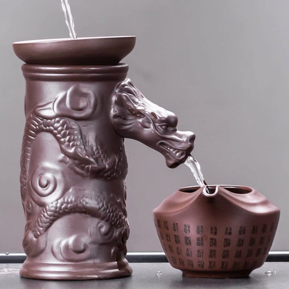 15.2cm Creative Purple Clay Tea Filter Tea Strainer Tea Set Tea Ceremony