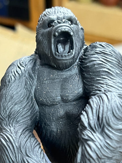 chinese yixing accessories zisha tea pet King Kong decoration black Clay Gorilla