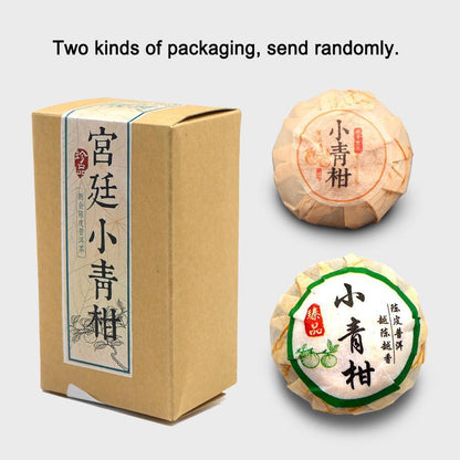 100g Guwen Xinhui Mandarin Yunnan Puer Ripe Tea Orange Shu Puer Tea