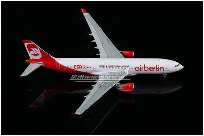 1:400 JC Wings Airberlin AIRBUS A330-200 Passenger Airplane Diecast Plane Model
