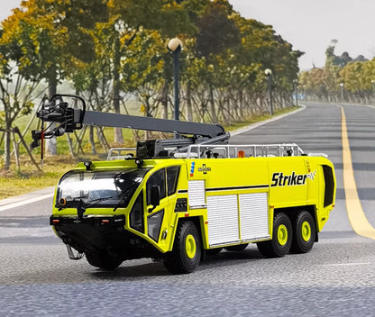 1:50 27CM Striker 3000 Airport Fire Engine Truck Construct Machine Diecast Model