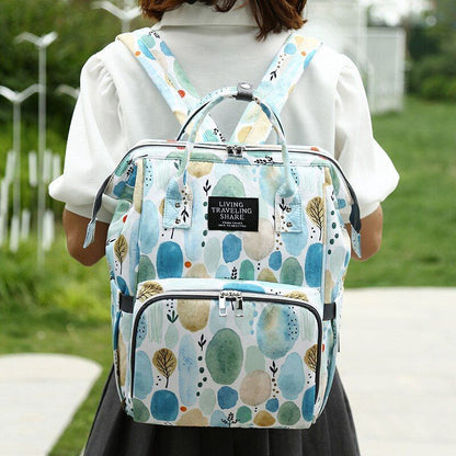 Backpacks Stroller Bag Large Outdoor Travel Bags Backpack 25*39*17 CM Oxford Red