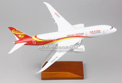 30CM Hainan Airlines BOEING 787 Passenger Plane Aircraft Diecast Airplane Model