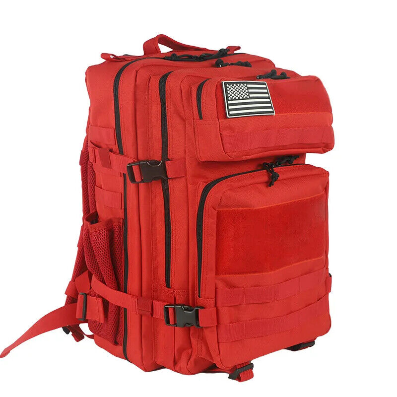 Tactical Backpack Training Gym Bag Hiking Camping Travel Army 3D Trekking