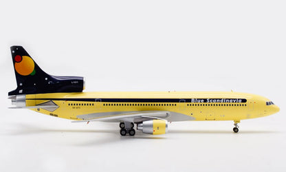 1:200 InFlight Blue Scandinavia L-1011-385-1 Airplane Diecast Aircraft Model