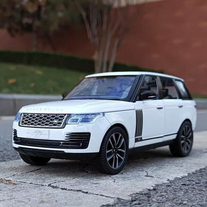 Range Rover Sports SUV Diecast Model Car 1:24 Vehicle Toys Sound &Light Gift