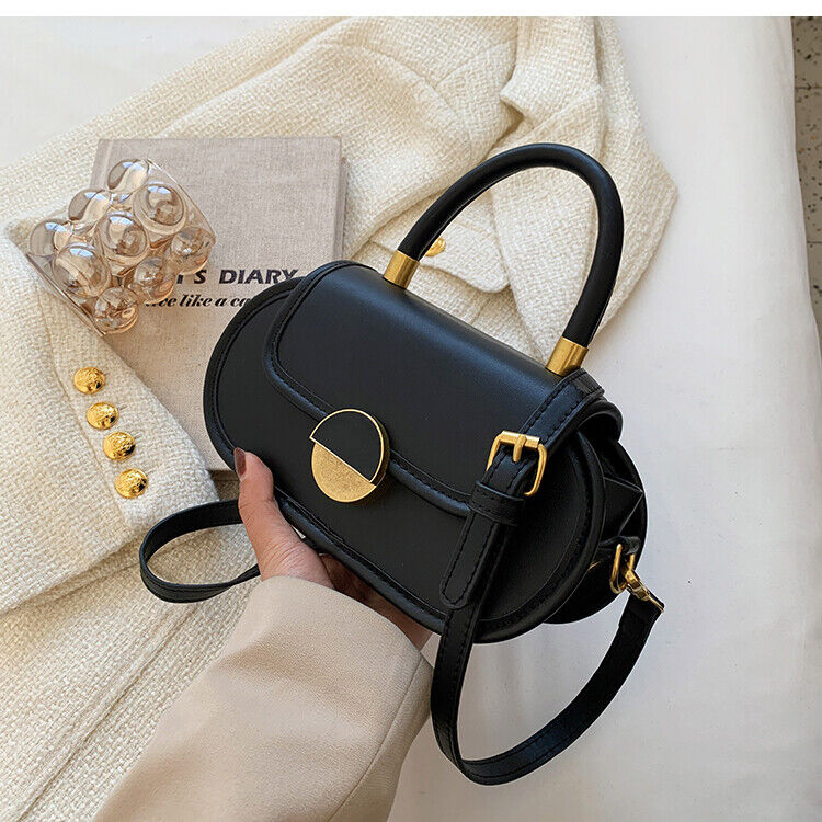 Women Shoulder Bag PU Leather Handbag Girls Tote Bag