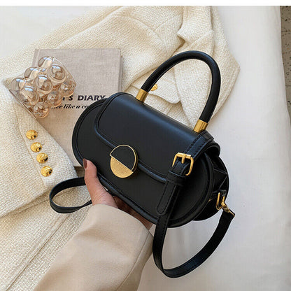 Women Shoulder Bag PU Leather Handbag Girls Tote Bag