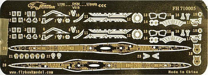 Flyhawk FH710005 1/700 DKM U Boats VII B For HB
