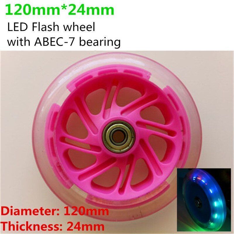 1pc 200/180/175/145/120/40/30/24mm Scooter Skating Wheel Tire PU Skateboard 12 V