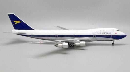 1:200 35CM JC Wings British Airways BOEING 747-100 Passenger Plane Diecast Model