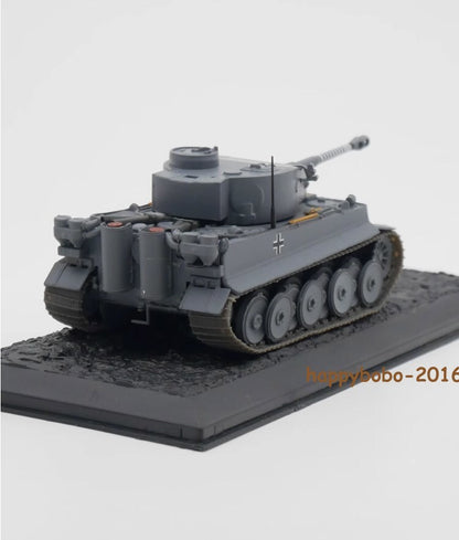 1:72 Pz.Kpfw WWII German Tiger 6 Tank Alloy Military Model