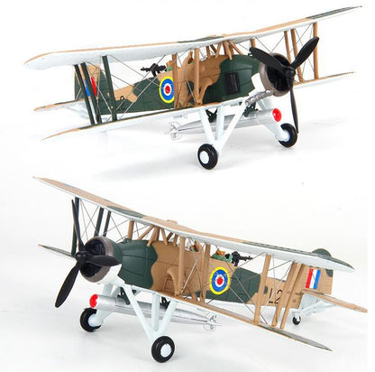 Terebo Swordfish Attack aircraft 1/72 diecast plane model aircraft