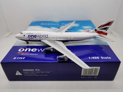 1:400 Phoenix Oneworld BOEING B747-400 Airplane Diecast Aircraft Plane Model