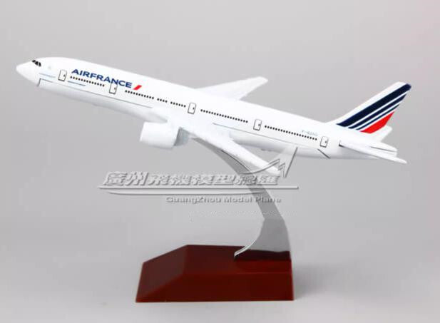 16CM AIR FRANCE Boeing 777 Passenger Airplane Diecast Plane Metal Aircraft Model